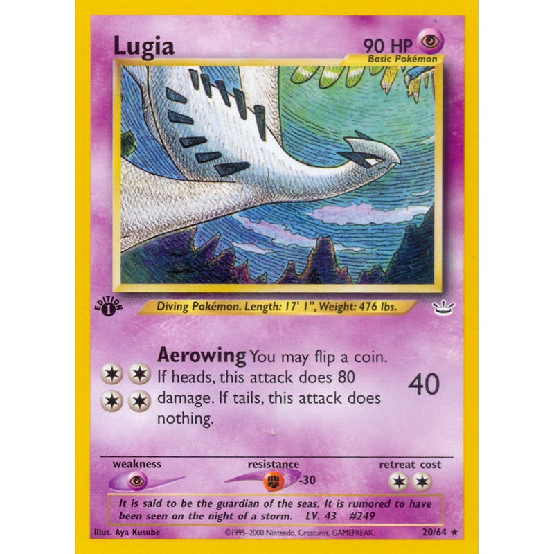Lugia (20/64) [Neo Revelation 1st Edition]