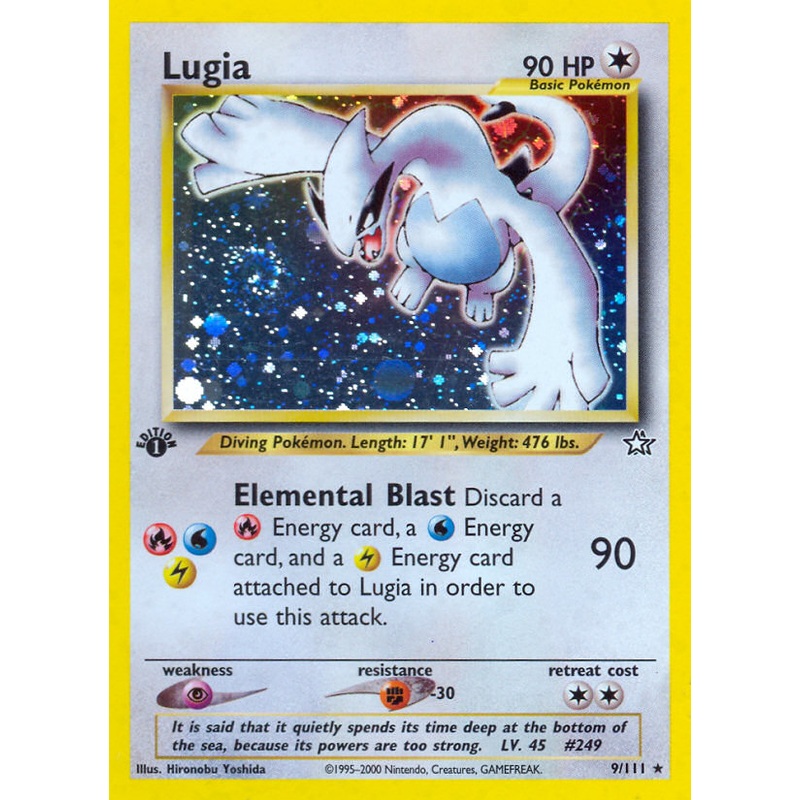 Lugia (9/111) [Neo Genesis 1st Edition]