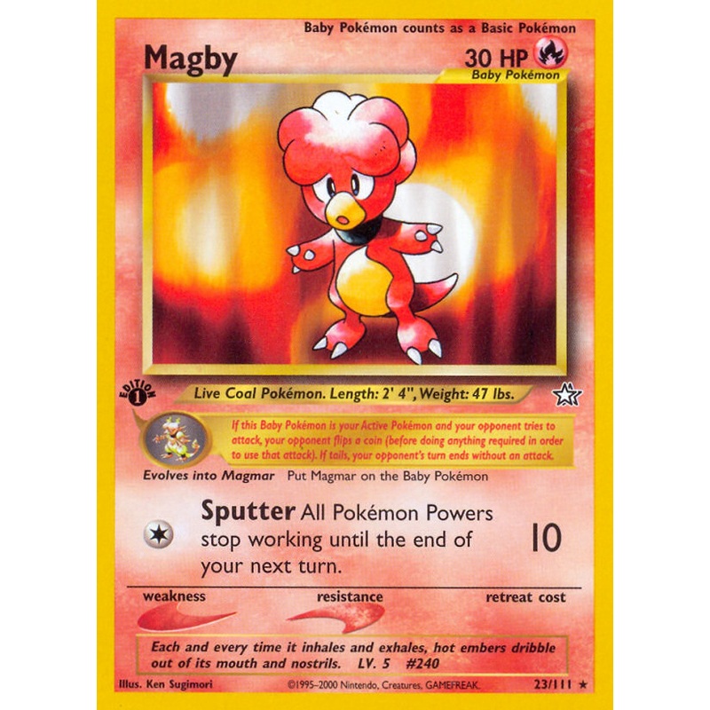 Magby (23/111) [Neo Genesis 1st Edition]