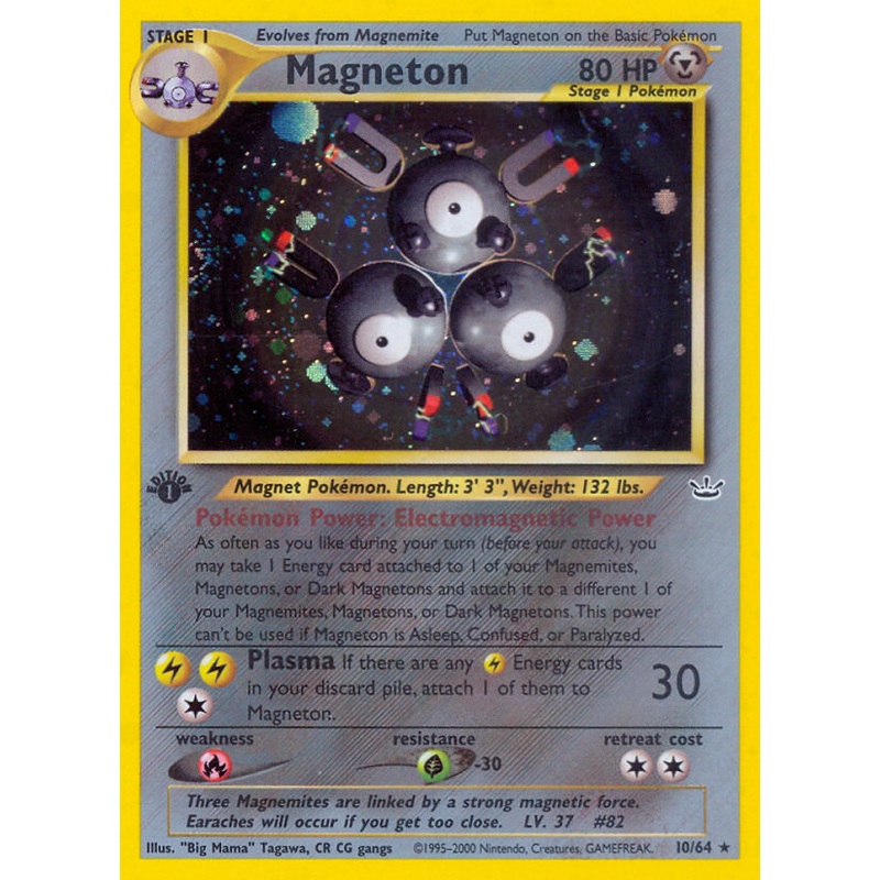 Magneton (10/64) [Neo Revelation 1st Edition]