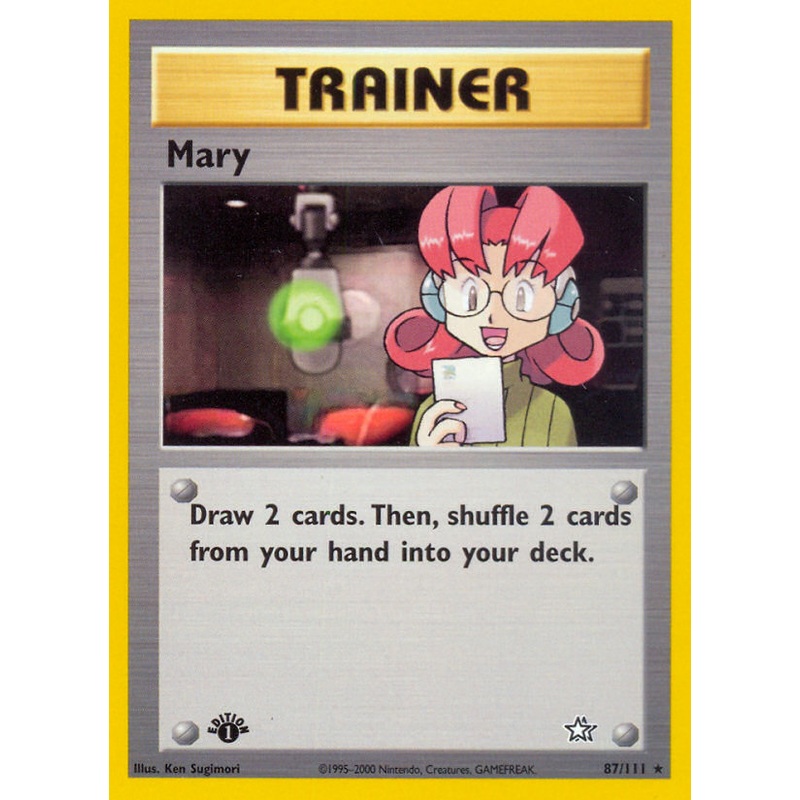 Mary (87/111) [Neo Genesis 1st Edition]