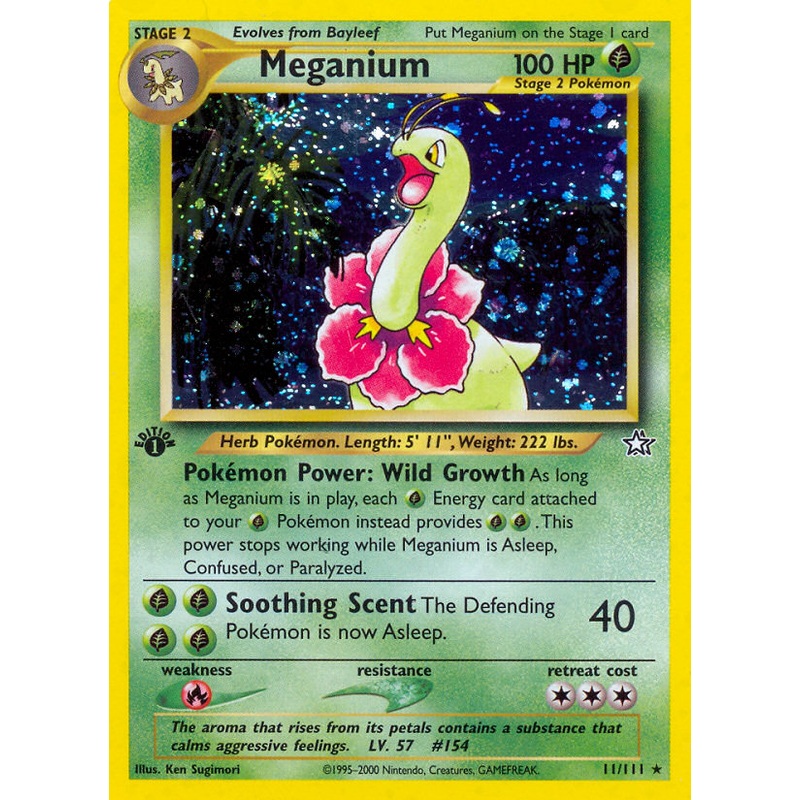 Meganium (11/111) [Neo Genesis 1st Edition]