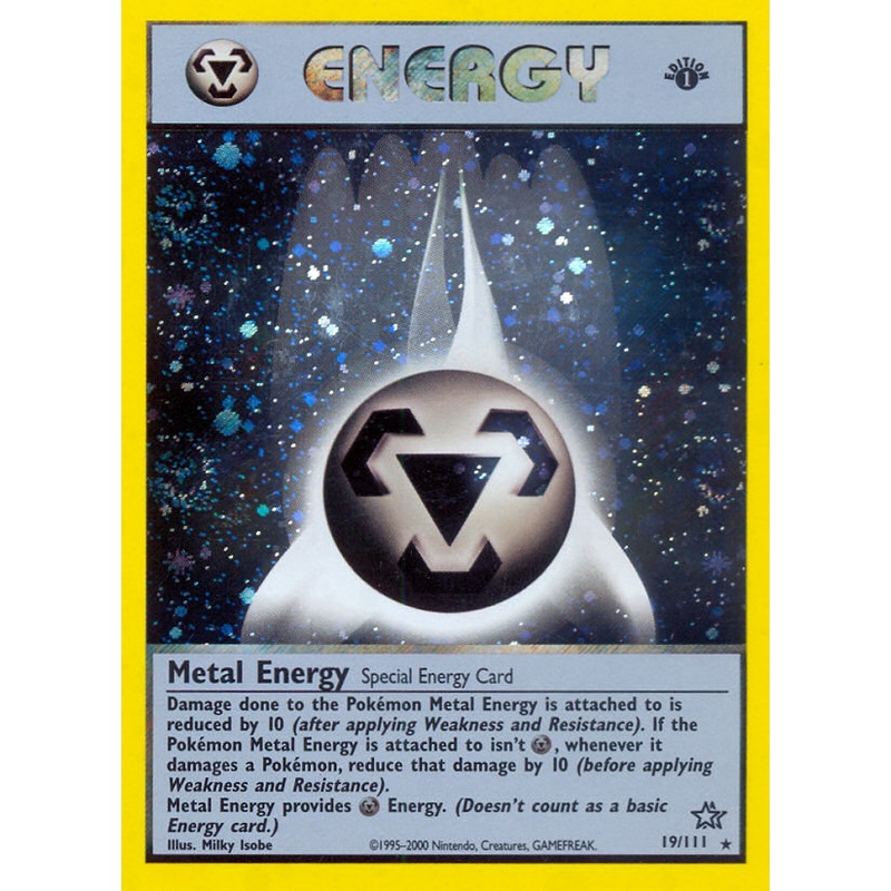 Metal Energy (19/111) [Neo Genesis 1st Edition]