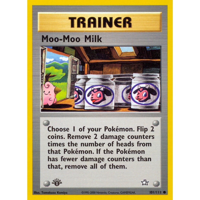 Moo-Moo Milk (101/111) [Neo Genesis 1st Edition]