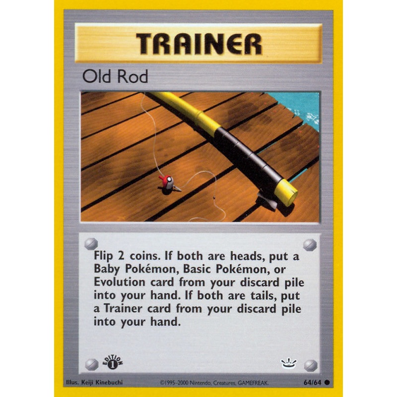 Old Rod (64/64) [Neo Revelation 1st Edition]