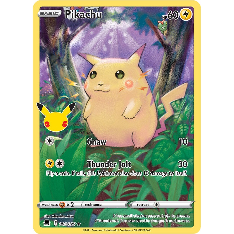 Pikachu (005/025) [Celebrations: 25th Anniversary]