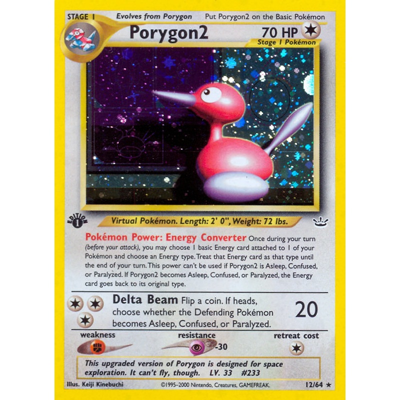 Porygon2 (12/64) [Neo Revelation 1st Edition]