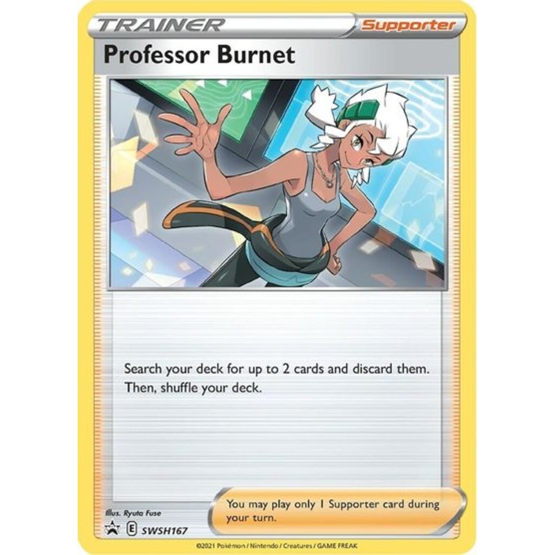 Professor Burnet (SWSH167) [Sword & Shield: Black Star Promos]