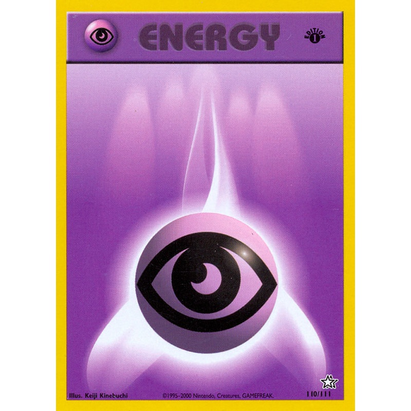 Psychic Energy (110/111) [Neo Genesis 1st Edition]