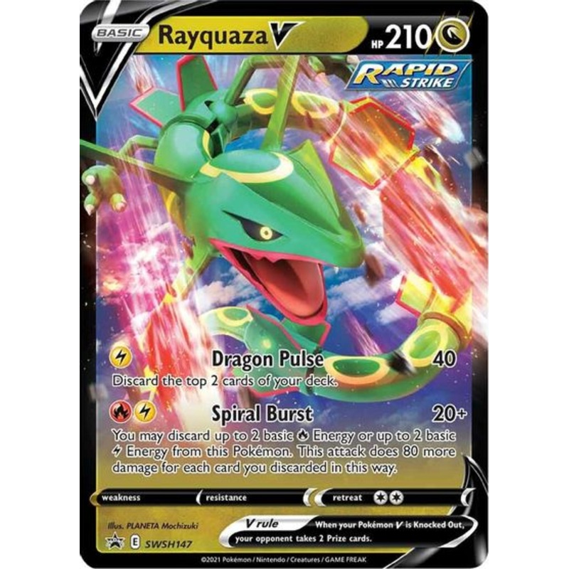 Rayquaza V (SWSH147) [Sword & Shield: Black Star Promos]