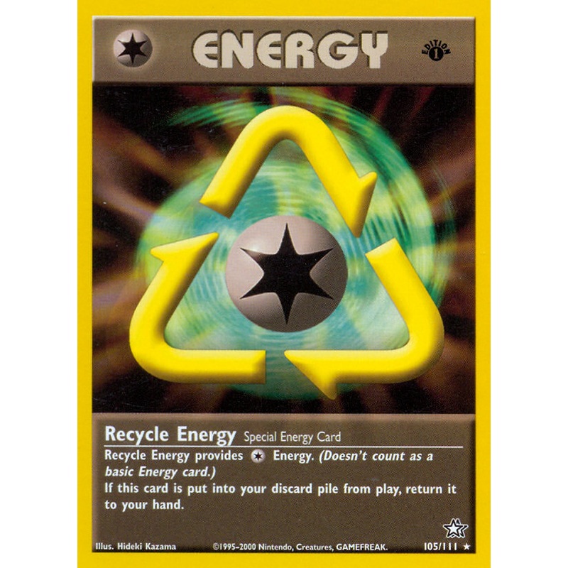 Recycle Energy (105/111) [Neo Genesis 1st Edition]