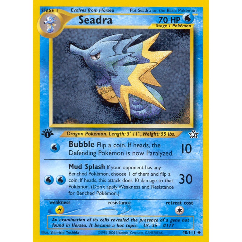Seadra (48/111) [Neo Genesis 1st Edition]