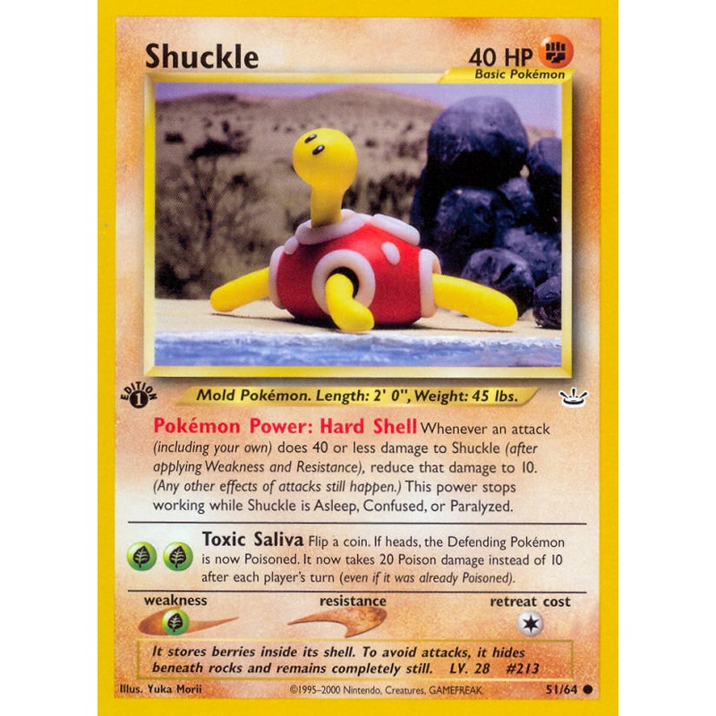 Shuckle (51/64) [Neo Revelation 1st Edition]