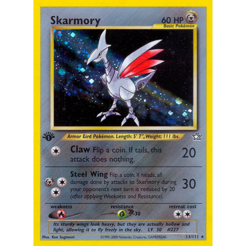 Skarmory (13/111) [Neo Genesis 1st Edition]