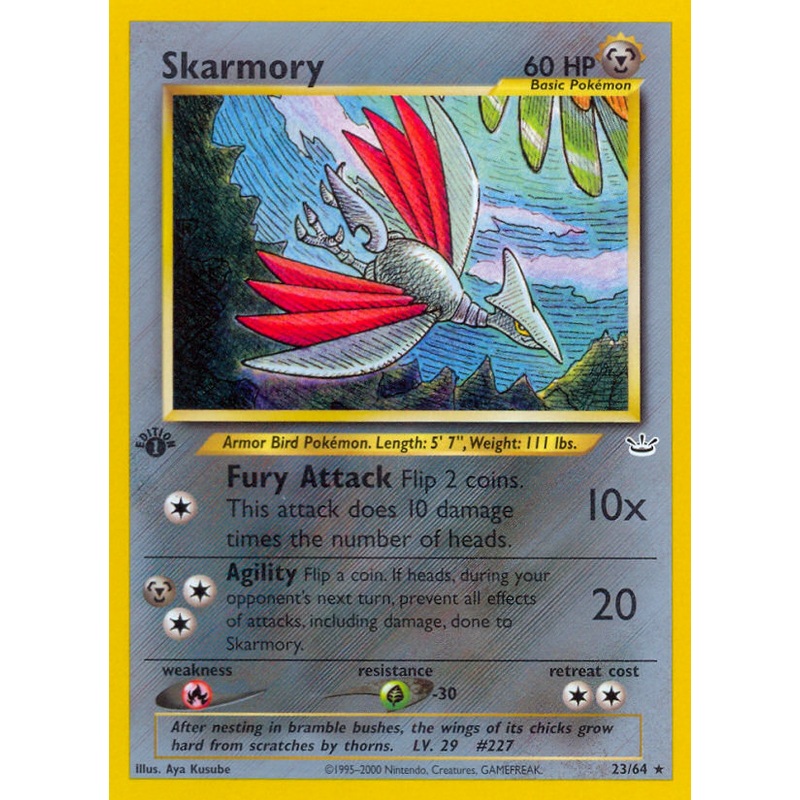Skarmory (23/64) [Neo Revelation 1st Edition]