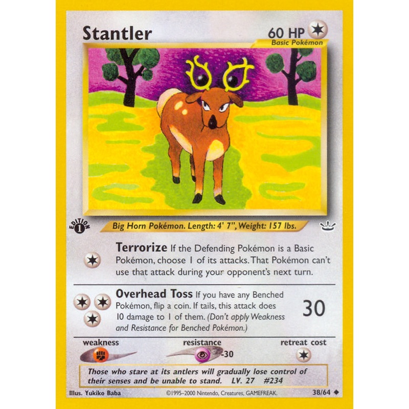 Stantler (38/64) [Neo Revelation 1st Edition]