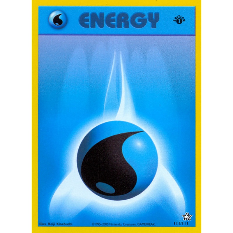 Water Energy (111/111) [Neo Genesis 1st Edition]