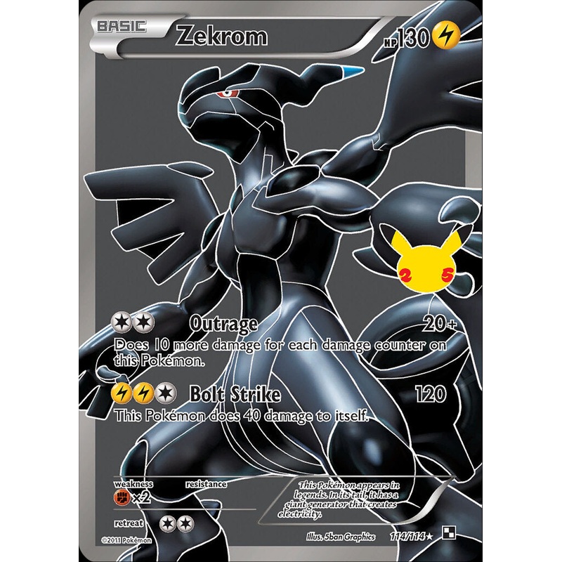 Zekrom (114/114) [Celebrations: 25th Anniversary - Classic Collection]
