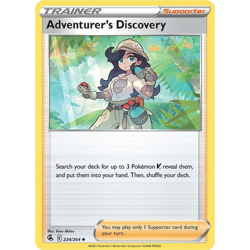 Adventurer's Discovery (224/264) [Sword & Shield: Fusion Strike]