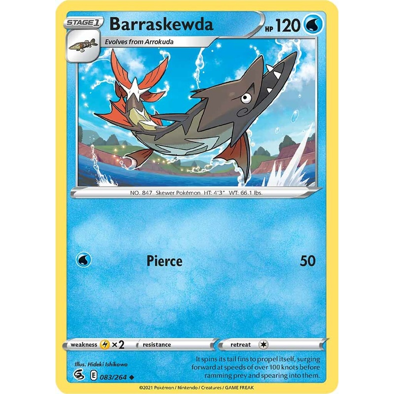 Barraskewda (083/264) [Sword & Shield: Fusion Strike]