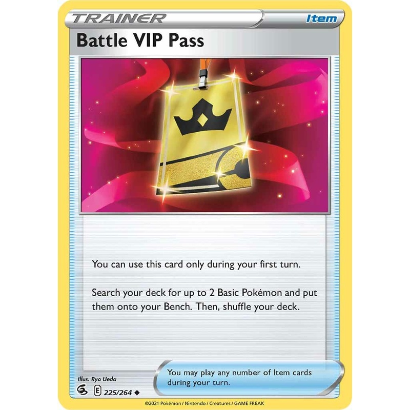 Battle VIP Pass (225/264) [Sword & Shield: Fusion Strike]