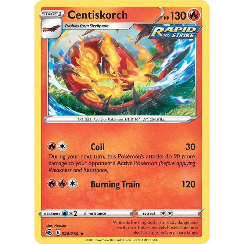 Centiskorch (048/264) [Sword & Shield: Fusion Strike]
