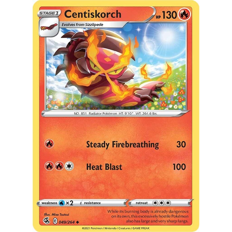 Centiskorch (049/264) [Sword & Shield: Fusion Strike]