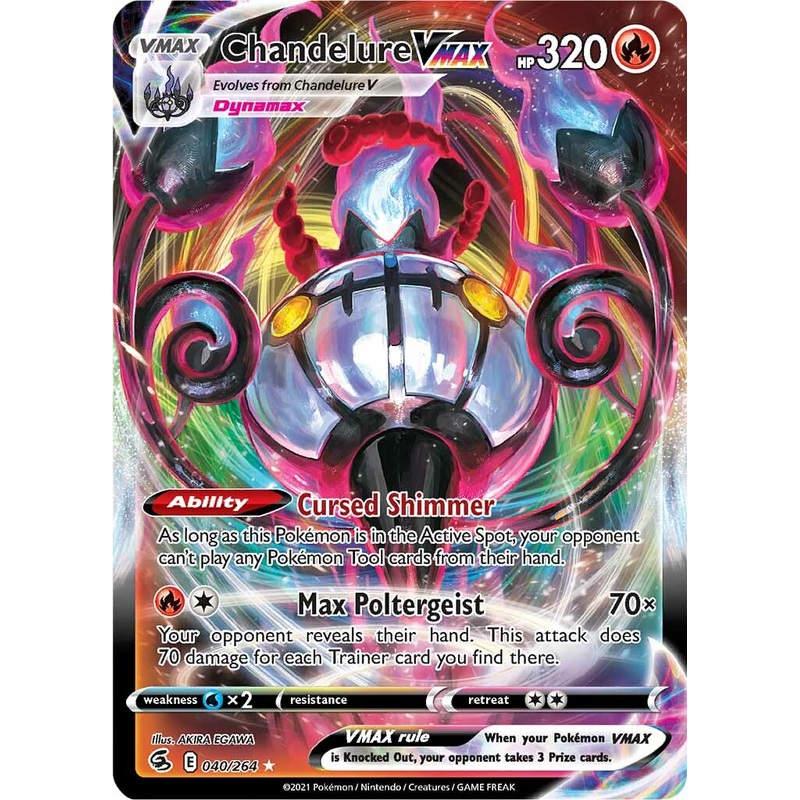 Chandelure VMAX (040/264) [Sword & Shield: Fusion Strike]