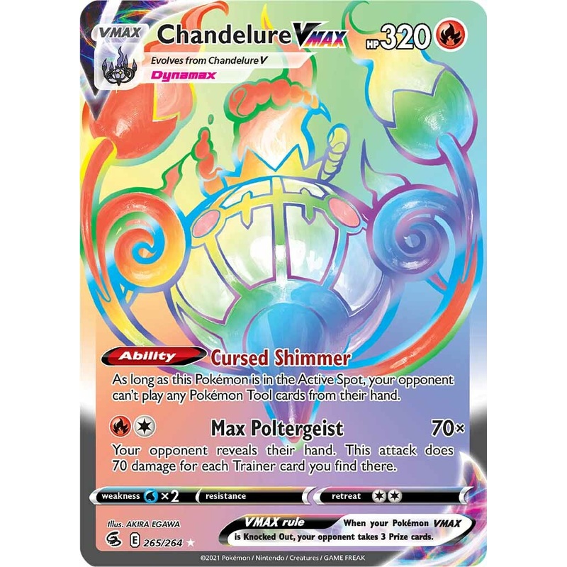 Chandelure VMAX (265/264) [Sword & Shield: Fusion Strike]