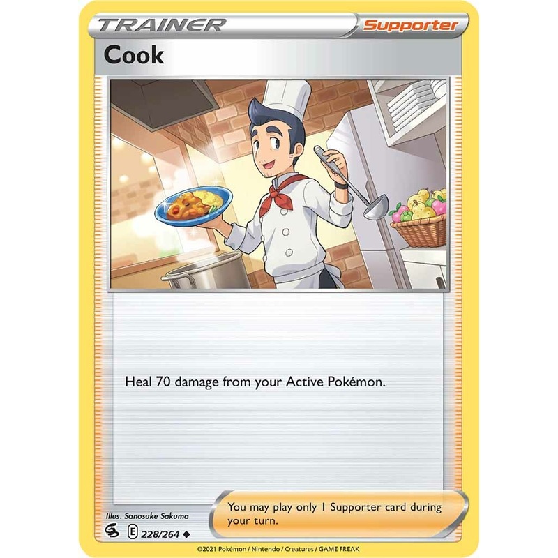 Cook (228/264) [Sword & Shield: Fusion Strike]