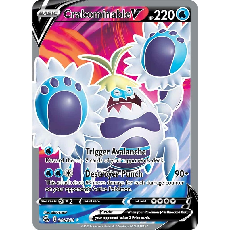 Crabominable V (248/264) [Sword & Shield: Fusion Strike]