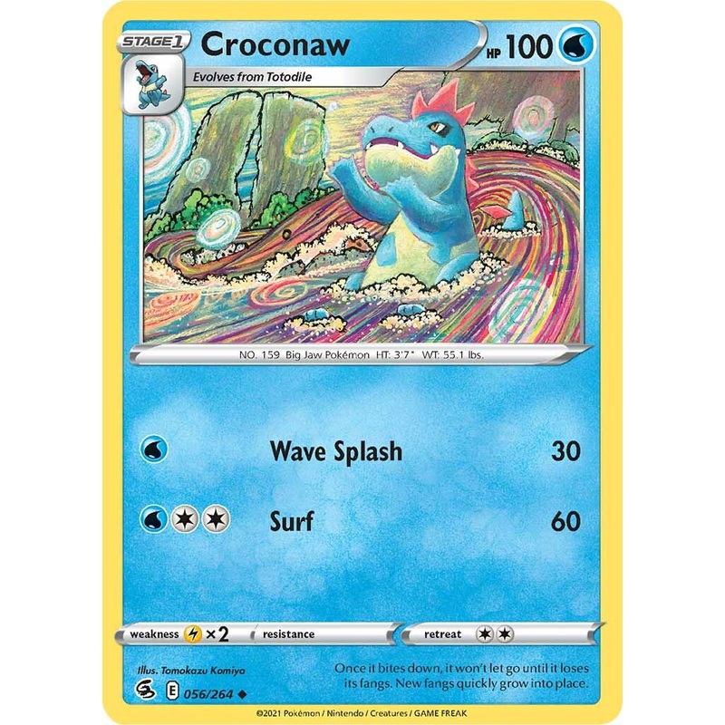 Croconaw (056/264) [Sword & Shield: Fusion Strike]