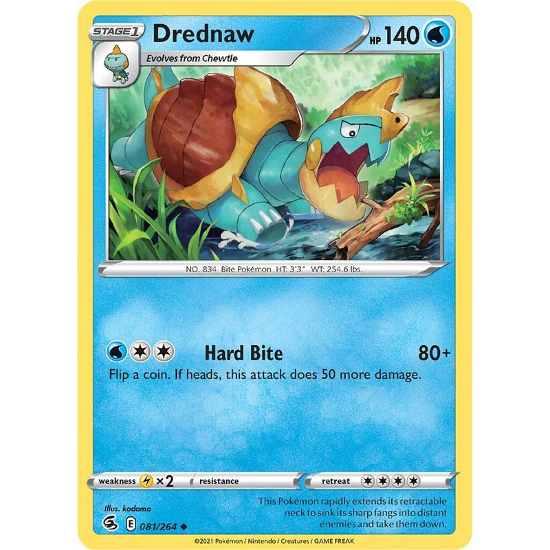 Drednaw (081/264) [Sword & Shield: Fusion Strike]