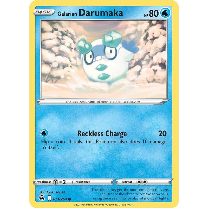 Galarian Darumaka (071/264) [Sword & Shield: Fusion Strike]