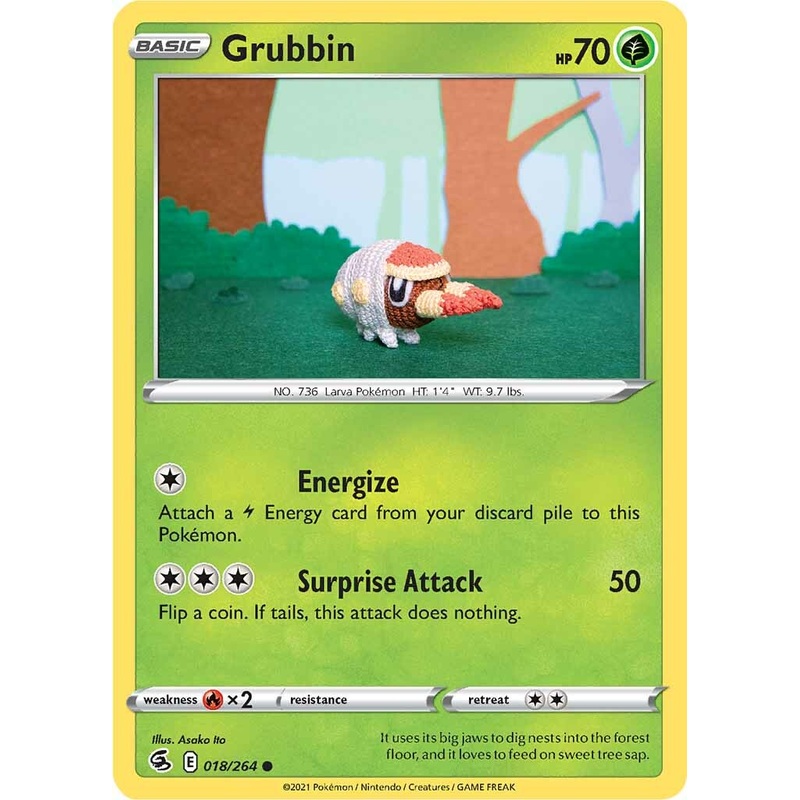 Grubbin (018/264) [Sword & Shield: Fusion Strike]