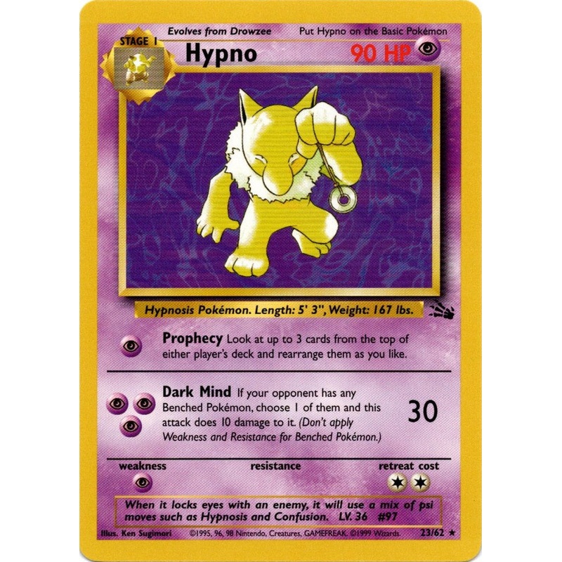 Hypno (23/62) [Fossil Unlimited]