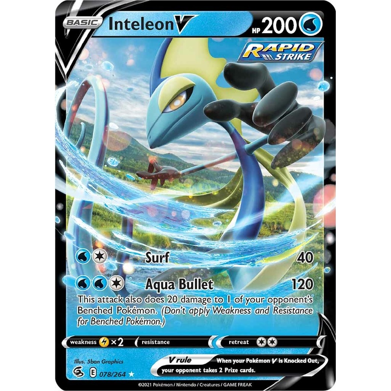Inteleon V (078/264) [Sword & Shield: Fusion Strike]