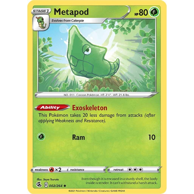 Metapod (002/264) [Sword & Shield: Fusion Strike]