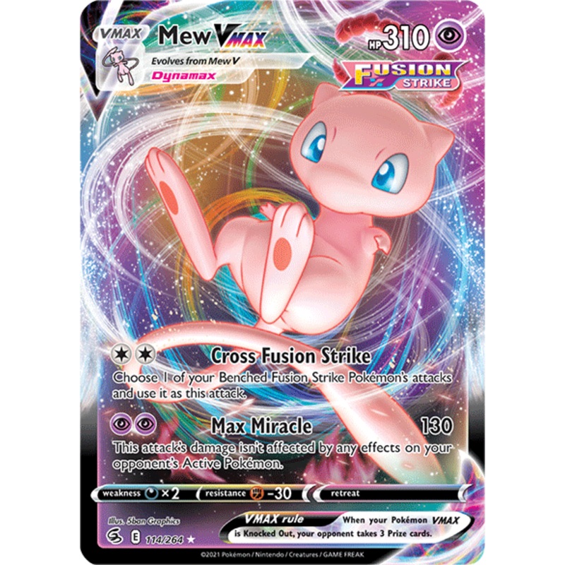 Mew VMAX (114/264) [Sword & Shield: Fusion Strike]