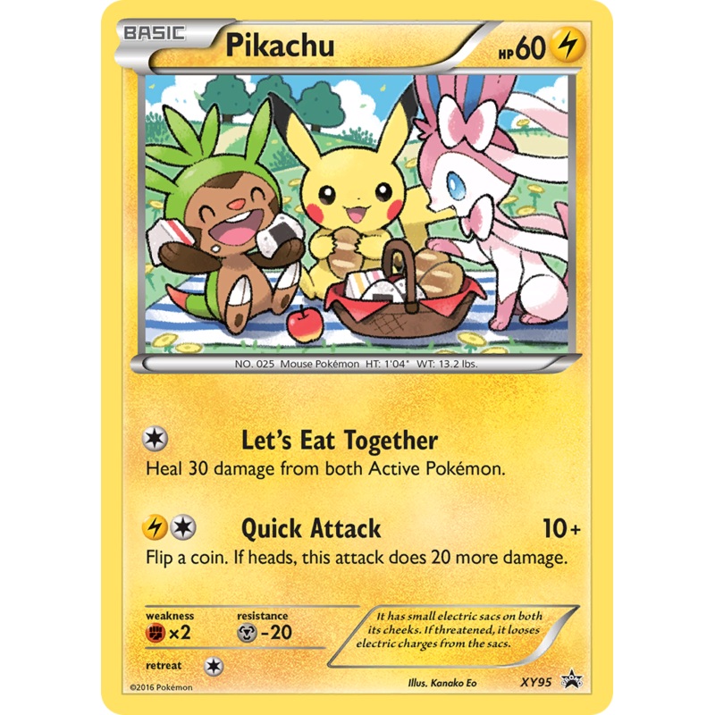 Pikachu (XY95) [XY: Black Star Promos]
