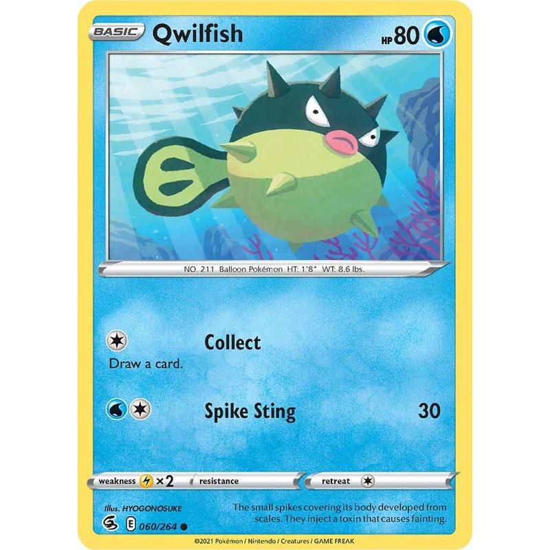 Qwilfish (060/264) [Sword & Shield: Fusion Strike]