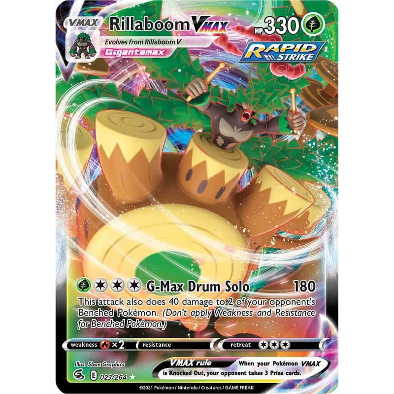 Rillaboom VMAX (023/264) [Sword & Shield: Fusion Strike]
