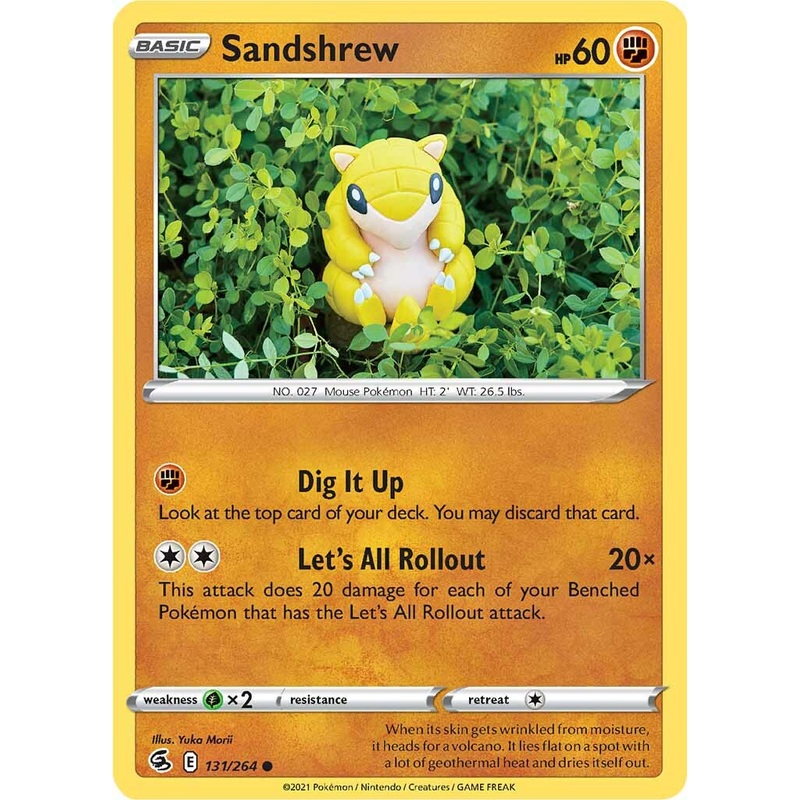 Sandshrew (131/264) [Sword & Shield: Fusion Strike]