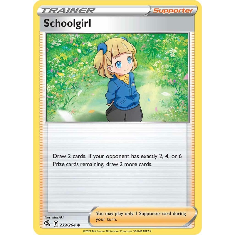 Schoolgirl (239/264) [Sword & Shield: Fusion Strike]