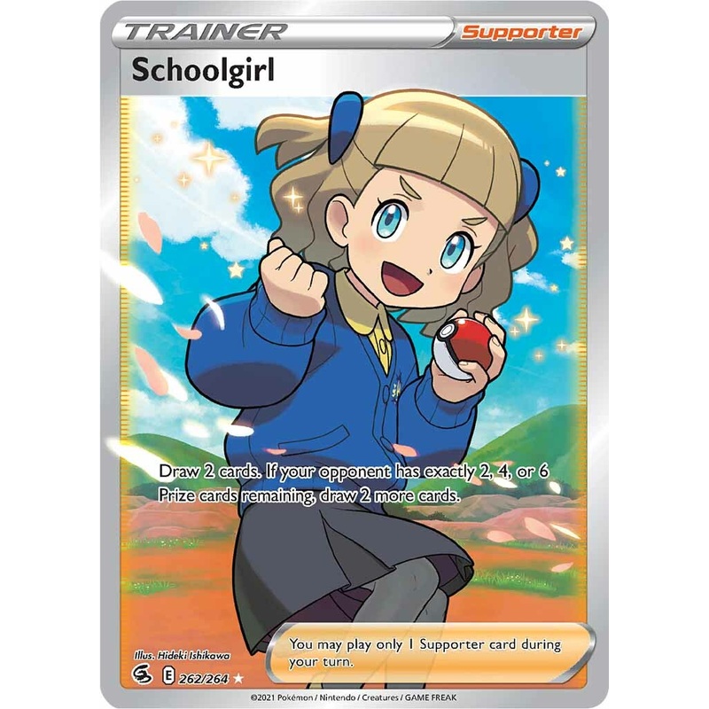 Schoolgirl (262/264) [Sword & Shield: Fusion Strike]