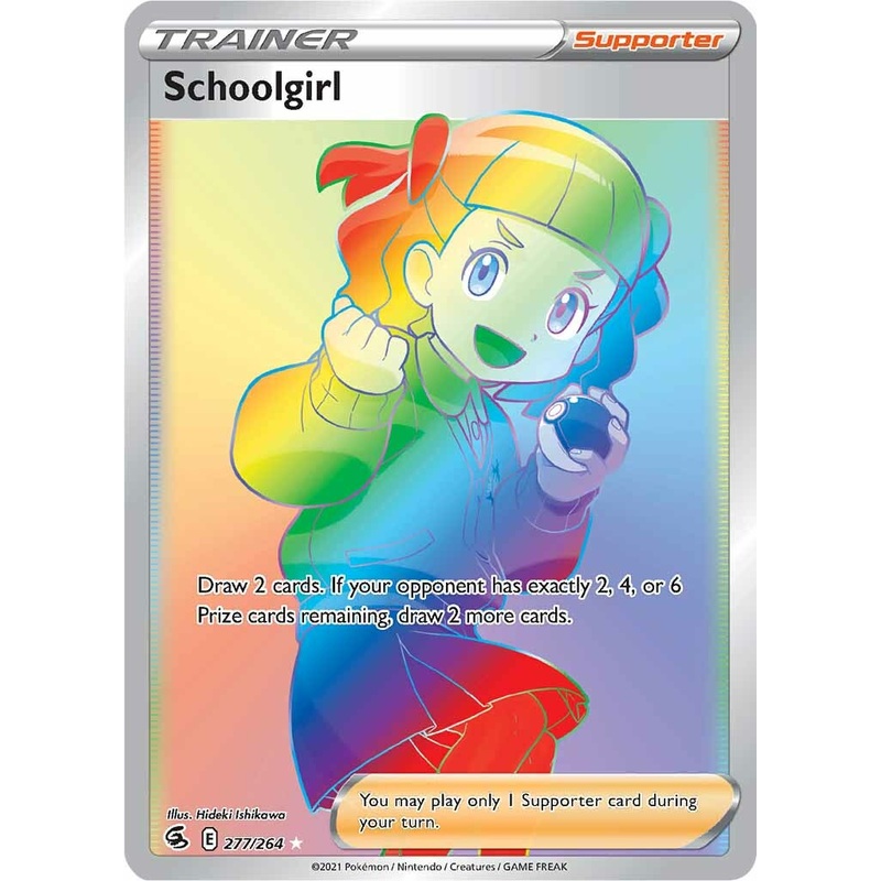 Schoolgirl (277/264) [Sword & Shield: Fusion Strike]