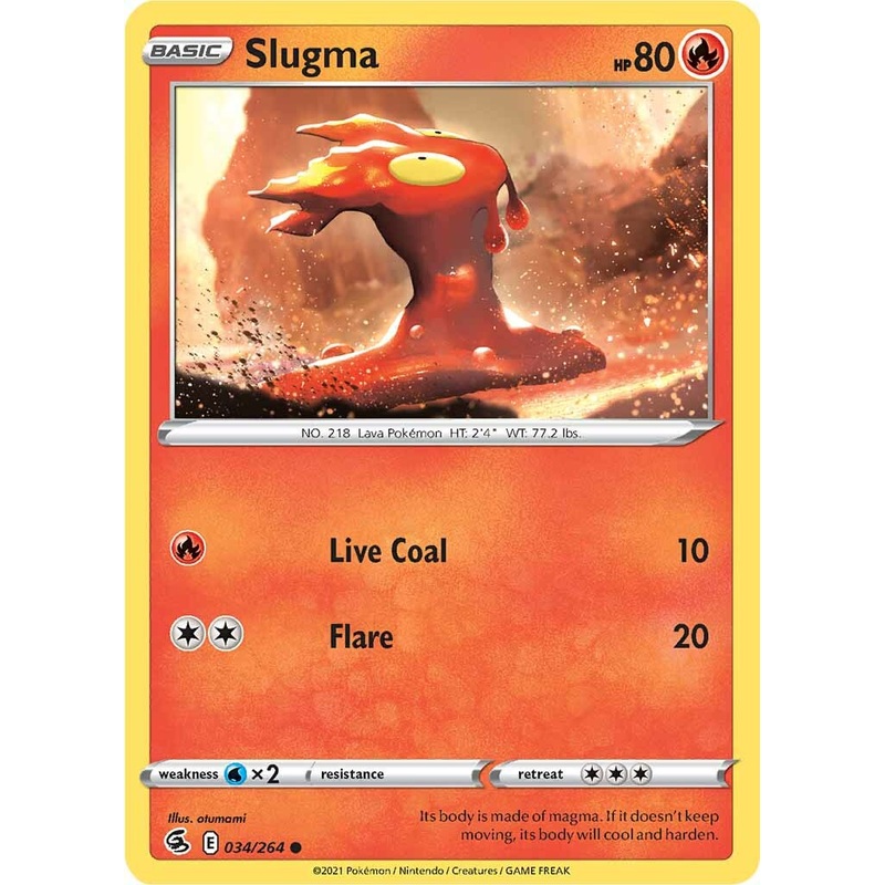 Slugma (034/264) [Sword & Shield: Fusion Strike]