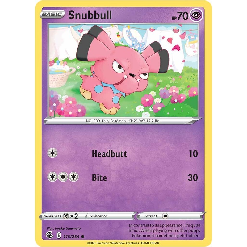 Snubbull (115/264) [Sword & Shield: Fusion Strike]
