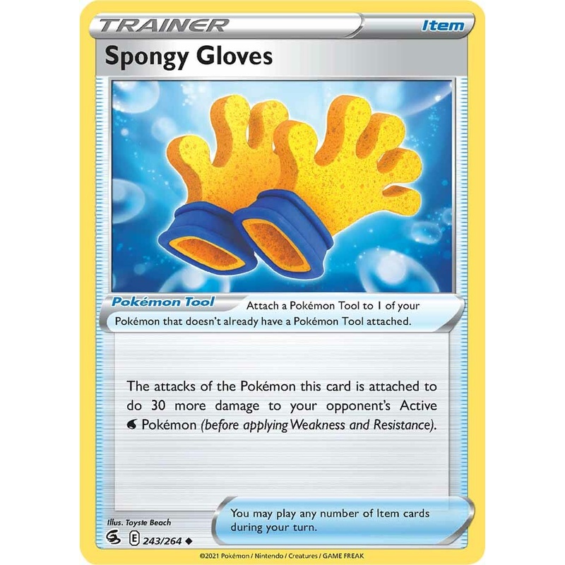 Spongy Gloves (243/264) [Sword & Shield: Fusion Strike]