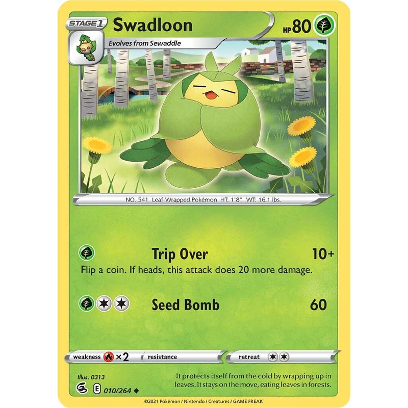 Swadloon (010/264) [Sword & Shield: Fusion Strike]
